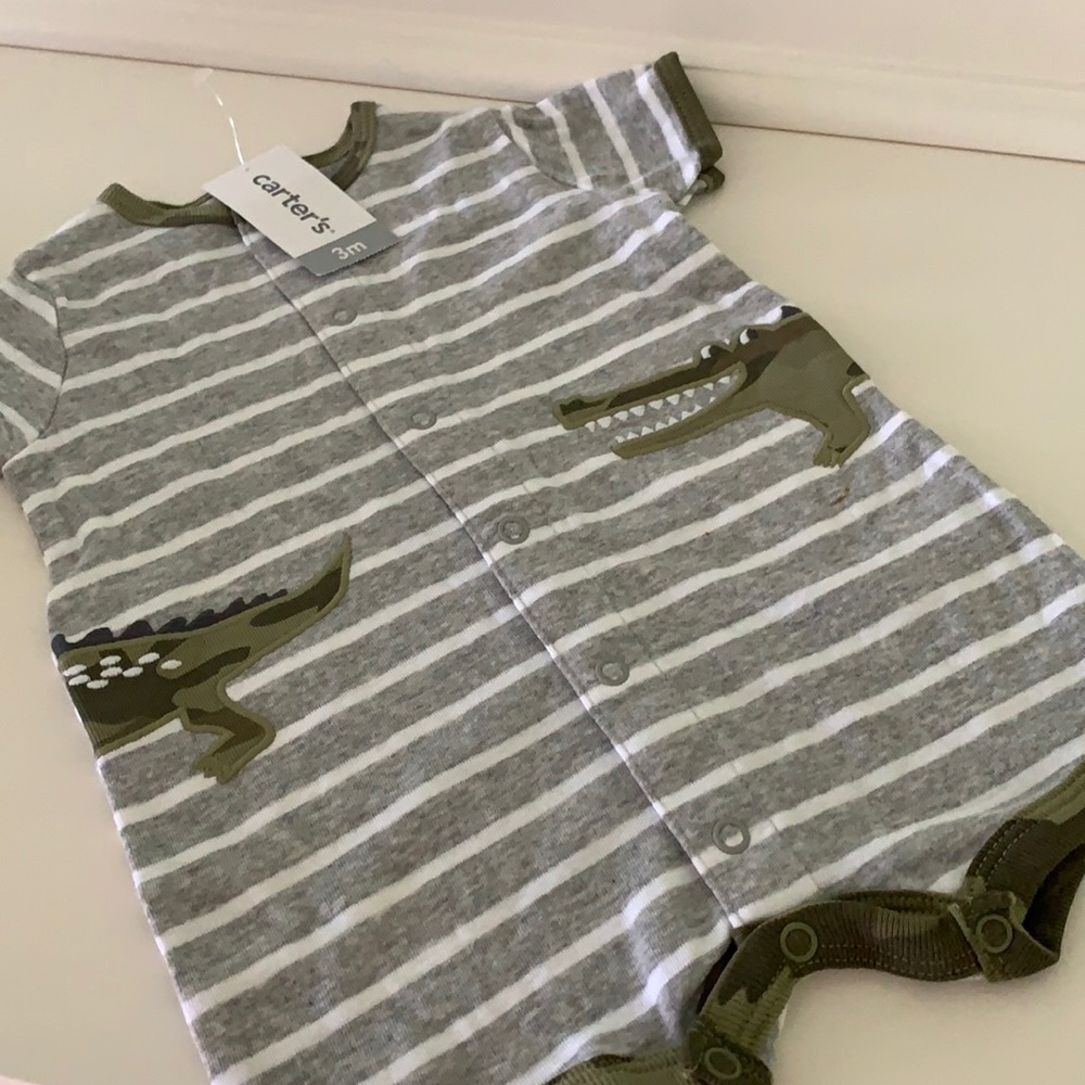 Gator onesie